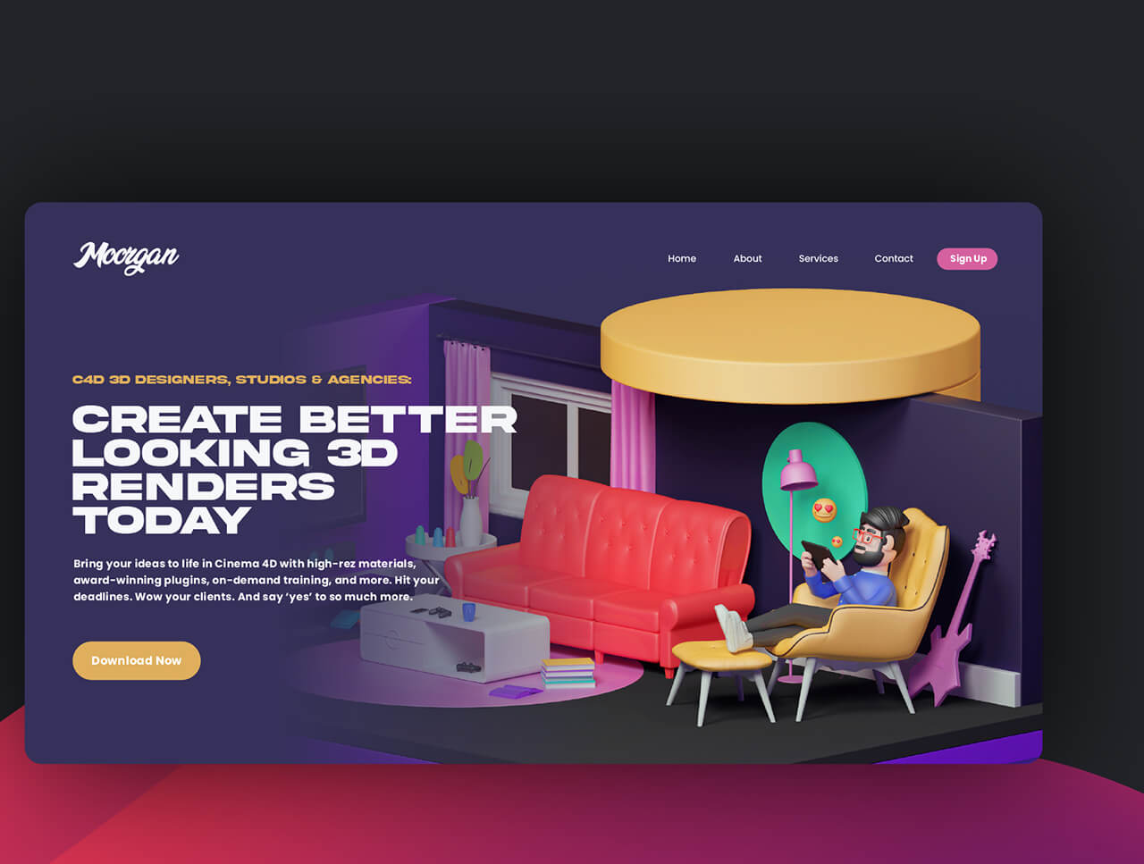 8套漂亮的3D场景素材:即插即用,释放创意无限可能