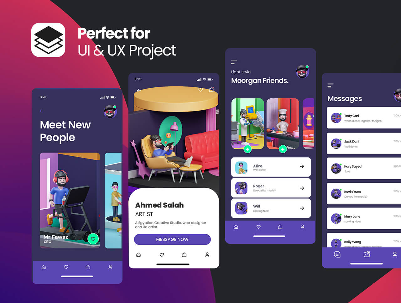 8套漂亮的3D场景素材:即插即用,释放创意无限可能