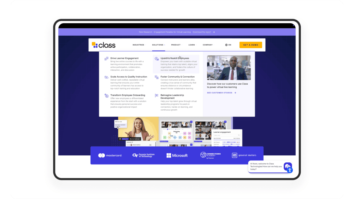 万字产品拆解！被《时代》评为全球顶尖教育产品的Class官网设计
