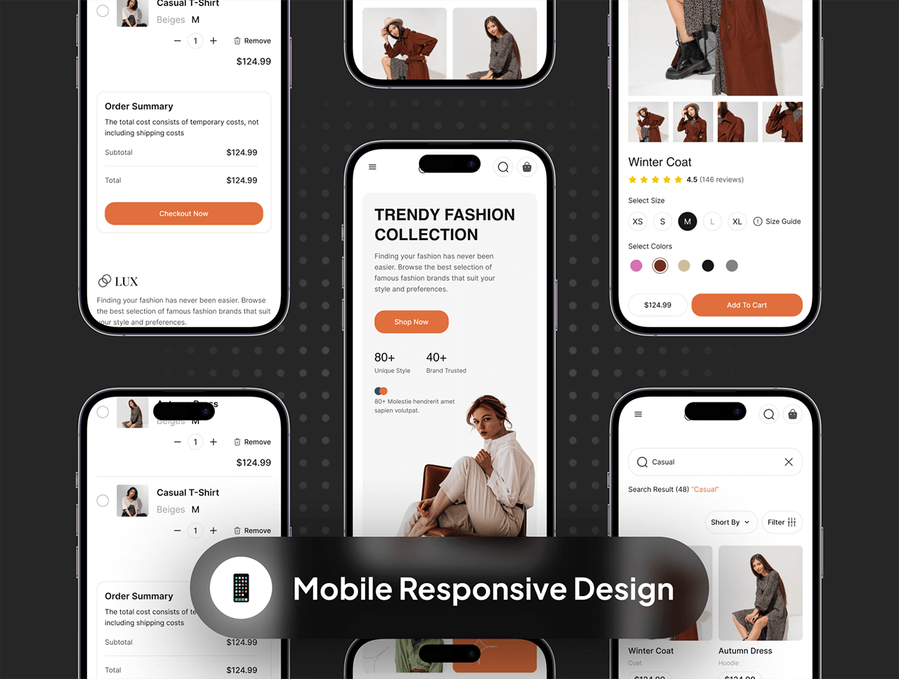 秒建高转化电商站！20个高质量商城电商UI界面素材包震撼发布