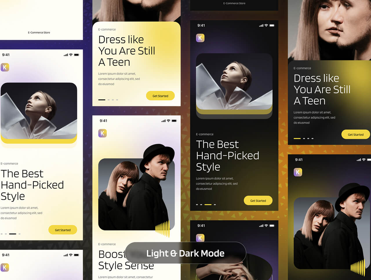 极速构建电商APP!88个高端UI界面 · 双模主题 · Figma深度定制?️