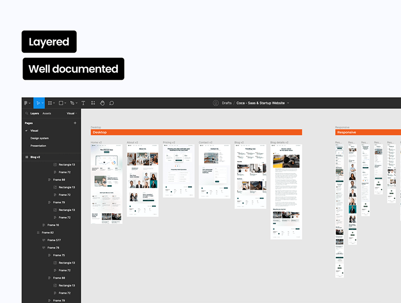 12个高端响应式网站设计模板，设计师产出项目高效利器