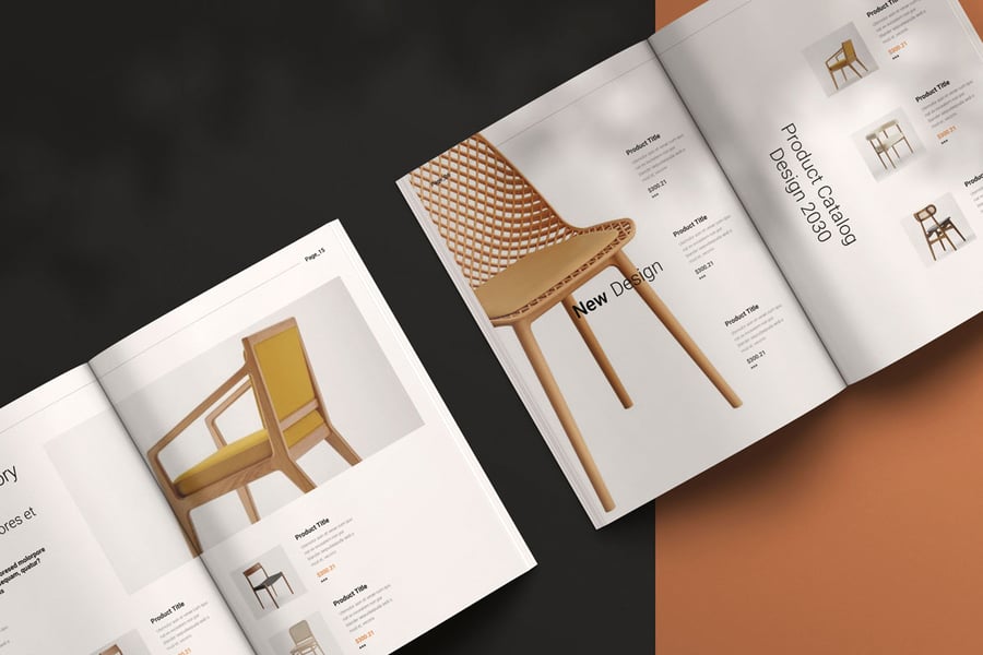 家具家居产品目录小册子模板画册模板