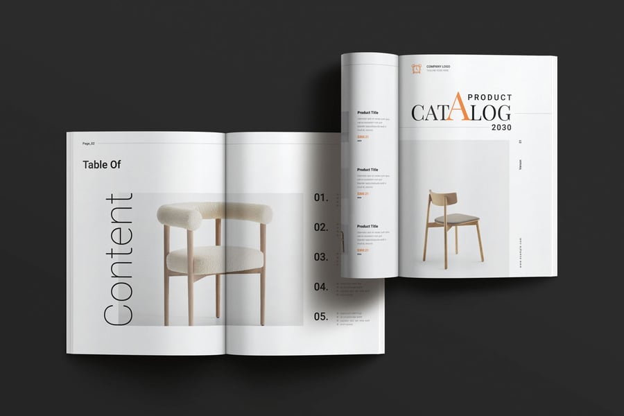 家具家居产品目录小册子模板画册模板