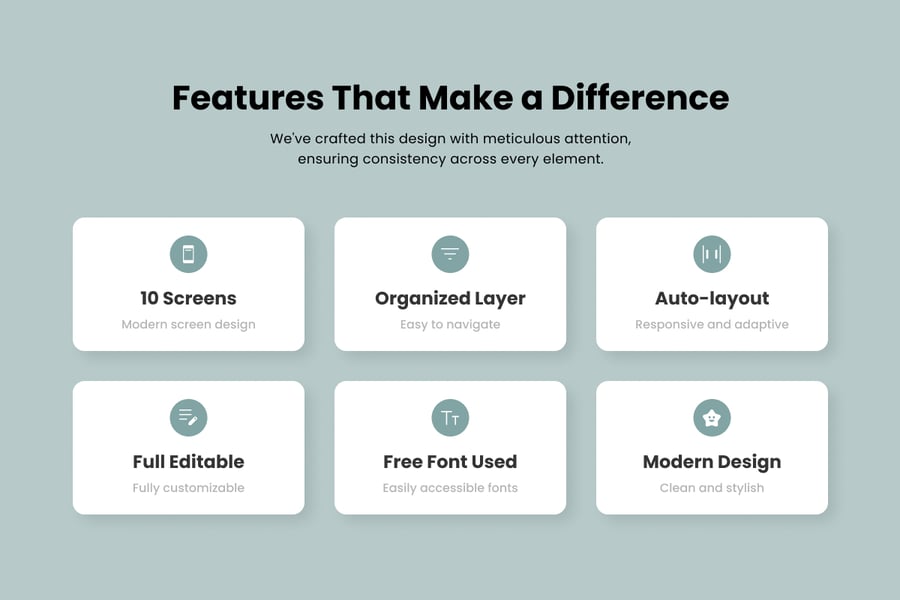 黑色智能生活应用APP UI KIT素材包