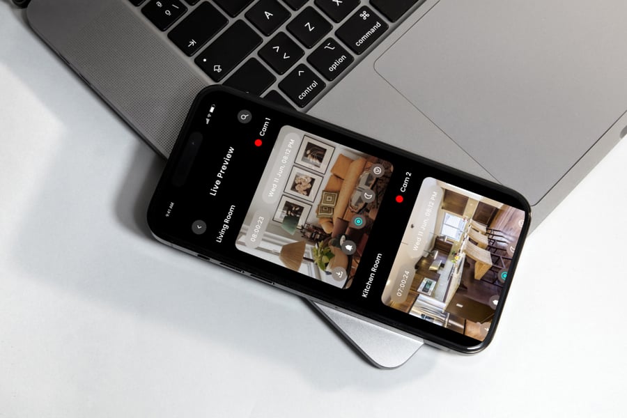 黑色智能生活应用APP UI KIT素材包