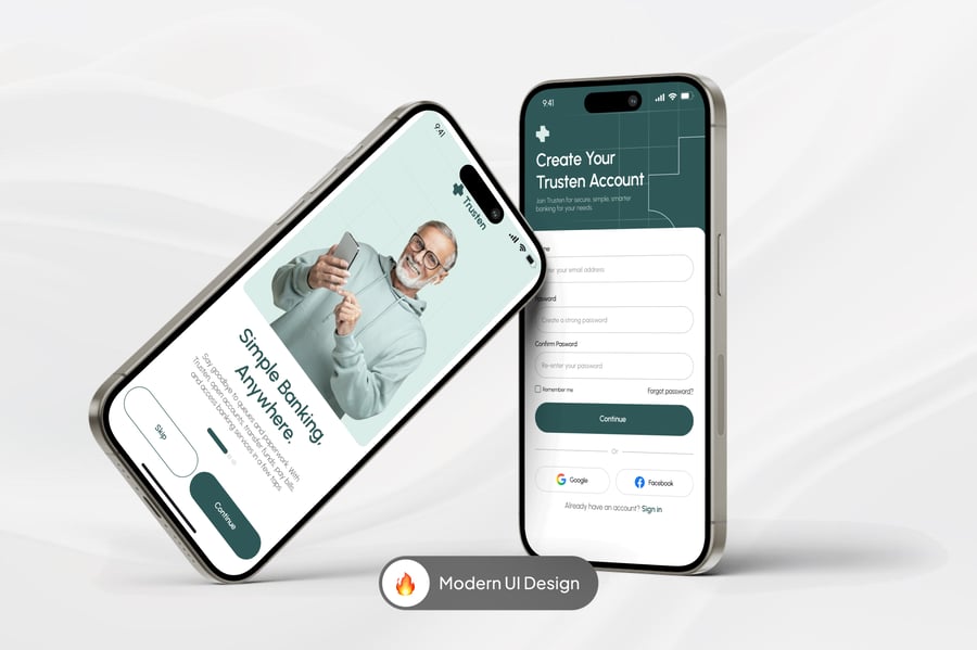 医疗健康类登录和注册移动APP UI KIT素材包-4 医疗健康类登录和注册移动APP UI KIT素材包