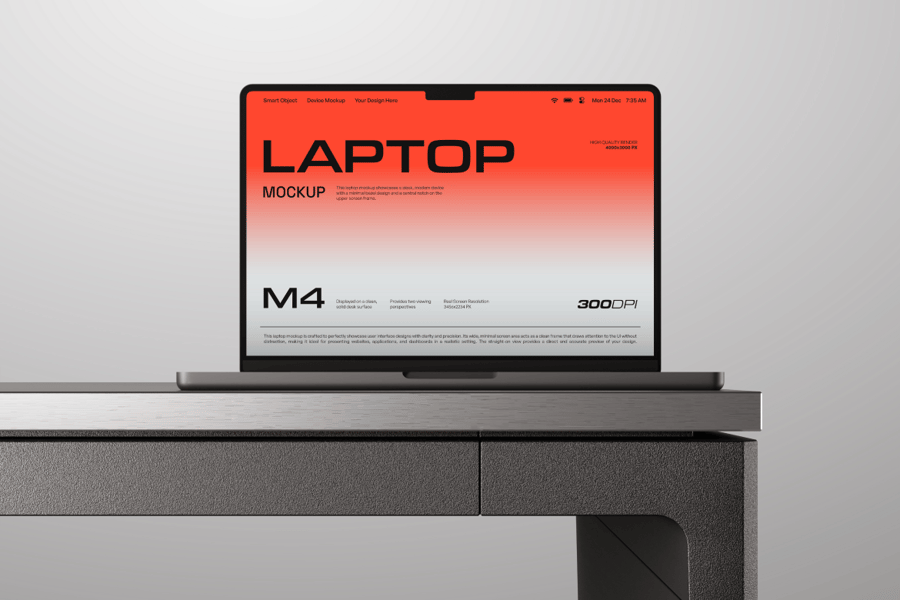 漂亮的网站展示模型PSD样机素材包-4 漂亮的网站展示模型PSD样机素材包