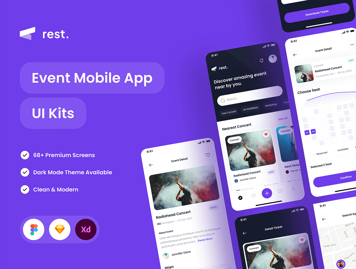68个高端APP UI界面 开启高效设计新篇章