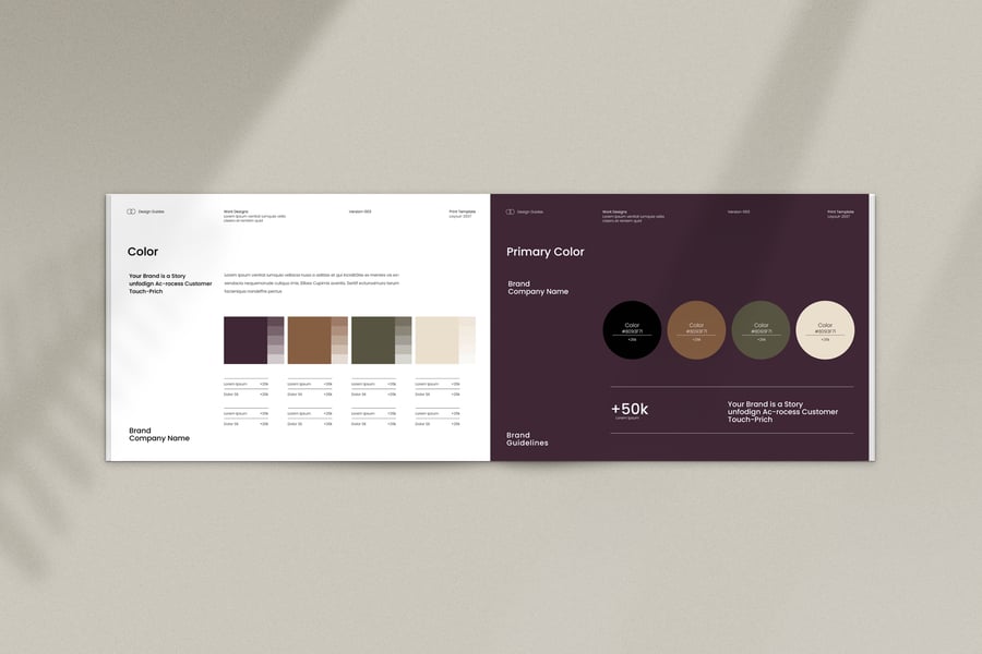 18个黑色时尚品牌VI指南-3 18个黑色时尚品牌VI指南