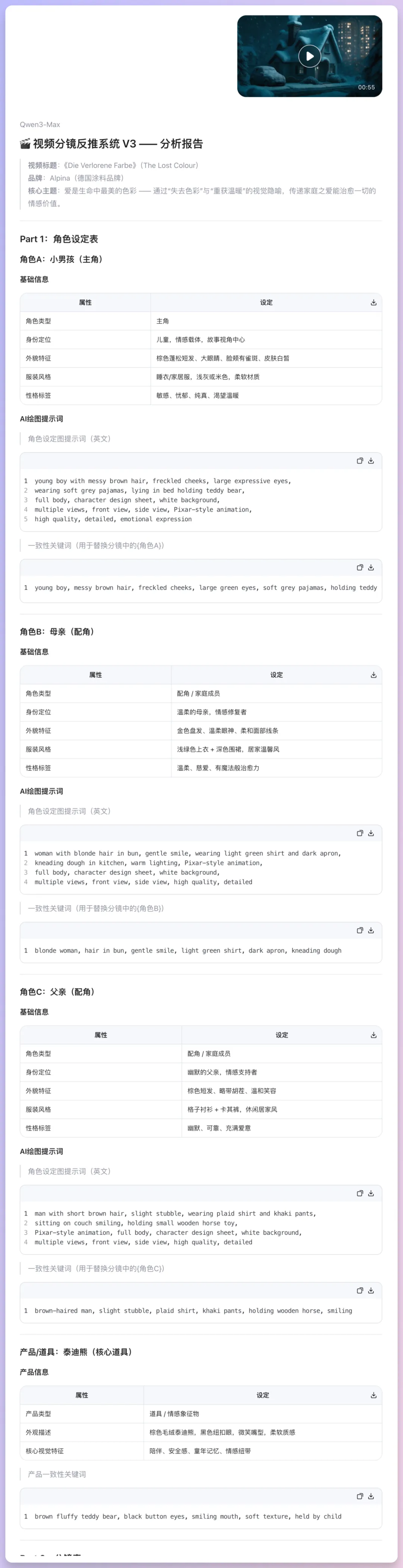 我压箱底的「视频切片分析+脚本再创作」提示词模板,今天免费公开-3 我压箱底的「视频切片分析+脚本再创作」提示词模板,今天免费公开