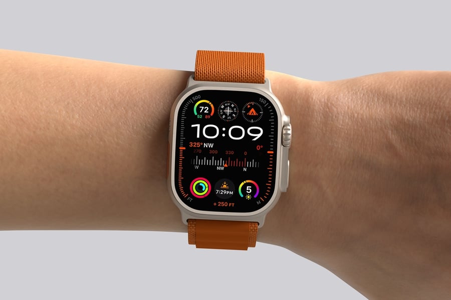 漂亮的苹果智能手表PSD模型样机素材包-2 漂亮的苹果智能手表PSD模型样机素材包