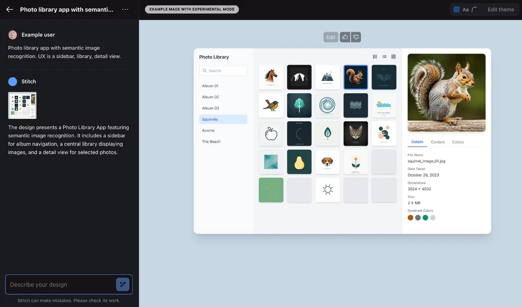 谷歌Stitch进行了史诗级更新！一起来实测这5个全新功能
