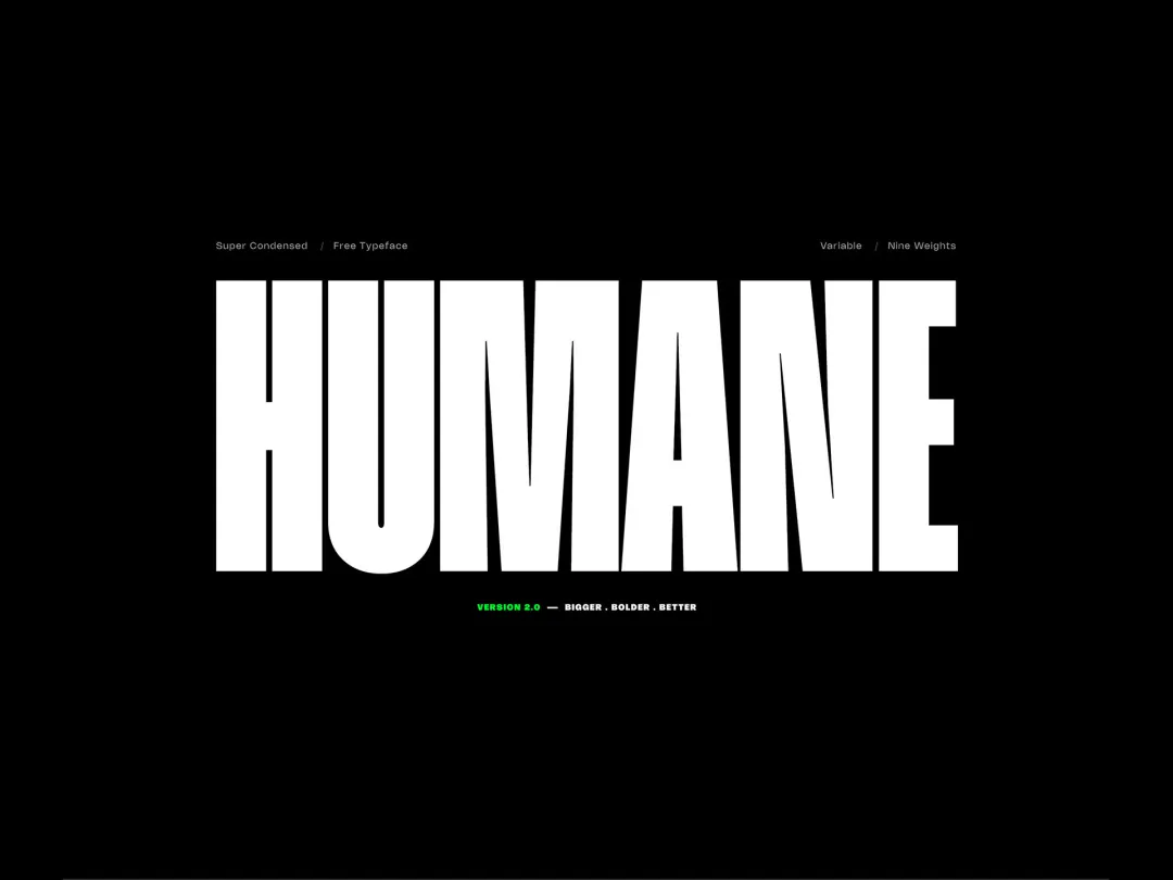 想让视觉设计更有力量感?收藏好这款免费字体!-18 想让视觉设计更有力量感?收藏好这款免费字体!