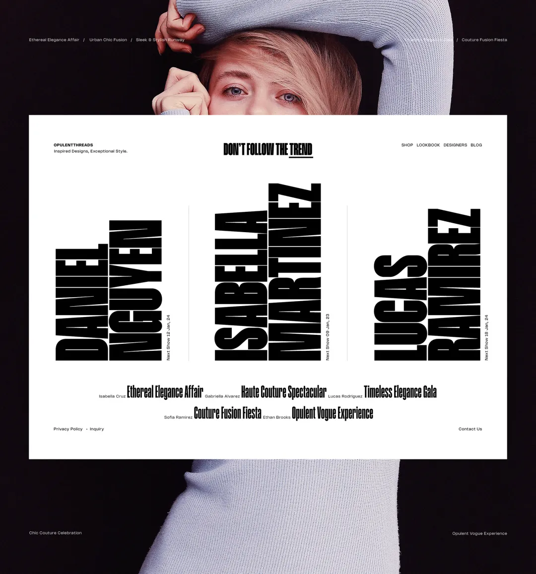 想让视觉设计更有力量感?收藏好这款免费字体!-21 想让视觉设计更有力量感?收藏好这款免费字体!