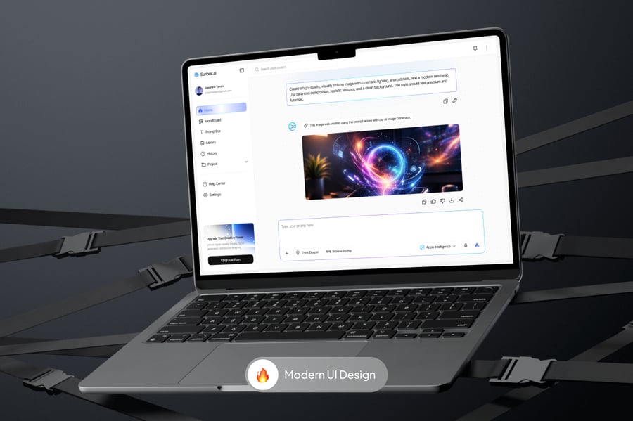 网页端AI图像生成主题界面素材包-2 网页端AI图像生成主题界面素材包