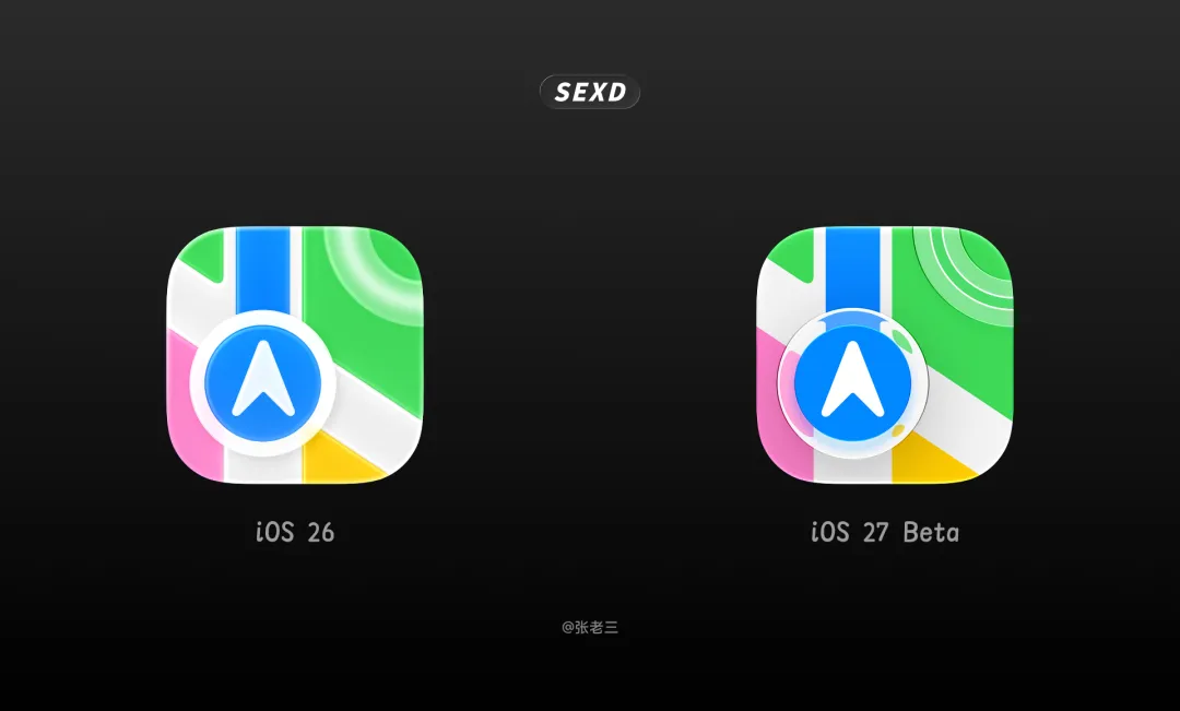 WWDC26 后,Apple 系统图标发生了哪些变化?-3 WWDC26 后,Apple 系统图标发生了哪些变化?