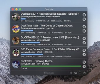 Downie Mac 破解版 好用的在线视频下载工具
