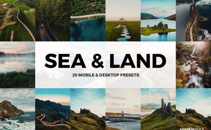 20种海洋和陆地光室预设LUT插件下载
