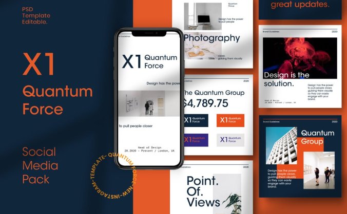 20个高品质时尚多用途banner海报设计素材合集