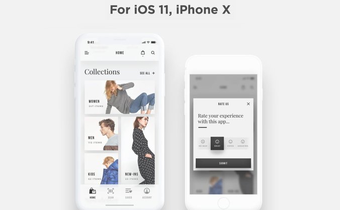 21个时尚服饰电商APP UI素材下载