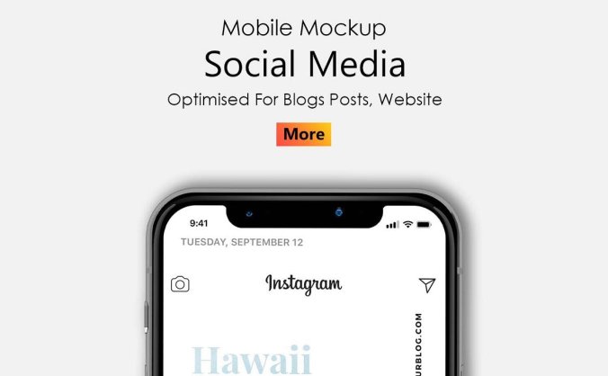多角度IPHONE X手持手机样机PSD素材下载
