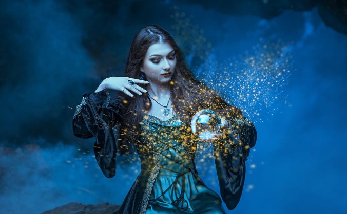 电影级海报真实金光魔法PS动作