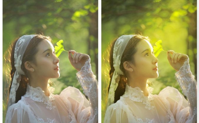 巧用ps画笔工具给人像添加逆光效果