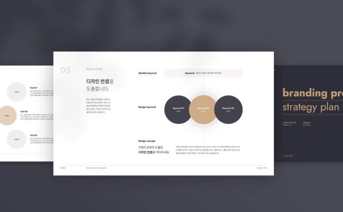 高品质简约多用途品牌手册VI设计素材模板