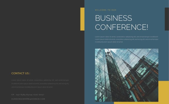 商务会议手册画册VI模板素材