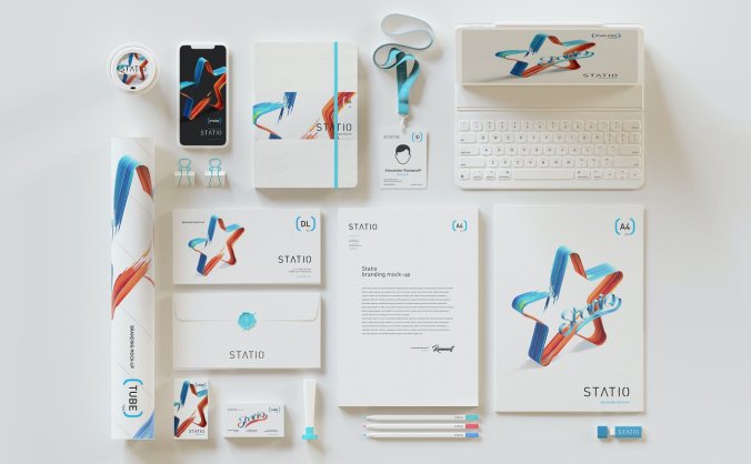 高端时尚企业VI设计样机