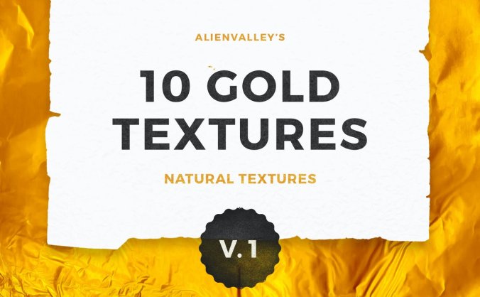 10个高品质土豪金黄金金色背景底纹纹理素材