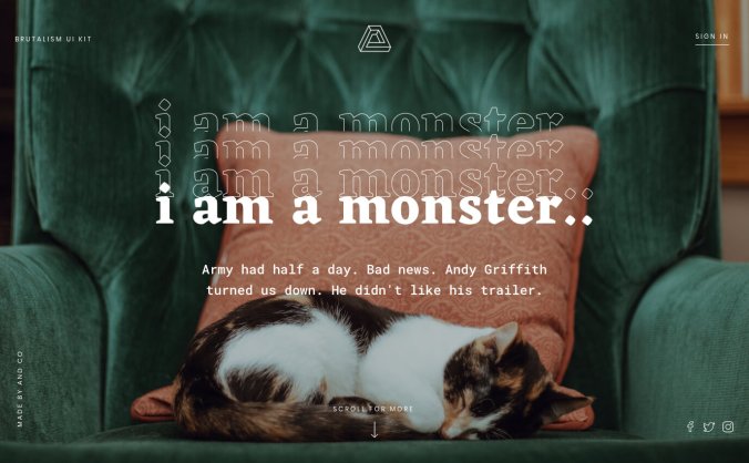 70个WEB端UI网页版式设计模板素材