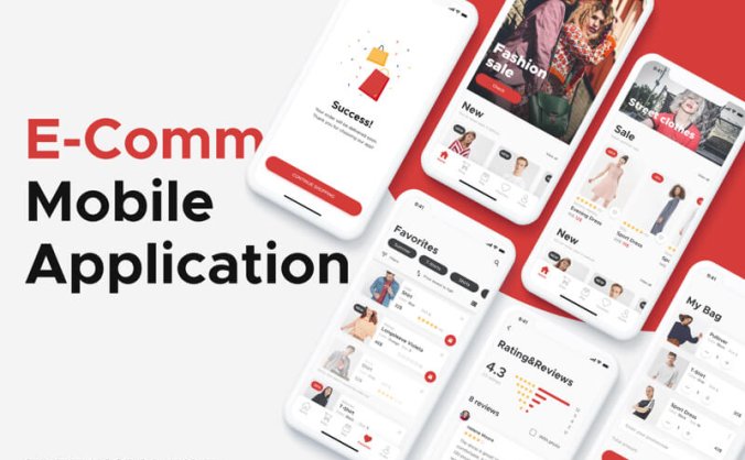 总共42个完整移动电商手机APP UI页面素材包（Figma）