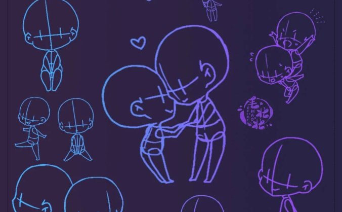 这波笔刷太实用！人体线稿3秒就搞定！插画设计师的福音！