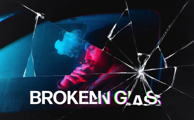 破碎玻璃效果Photoshop智能图层样式