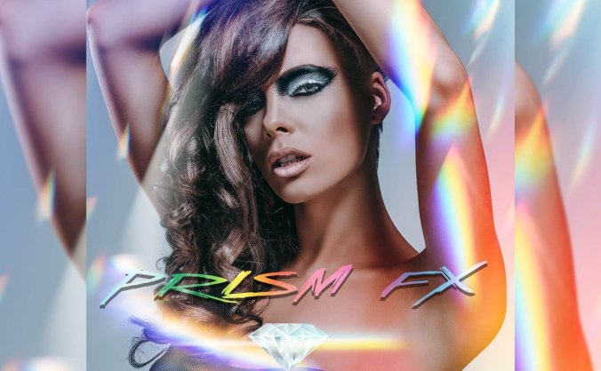 11个时尚高端绚丽炫光棱镜效果PS动作素材