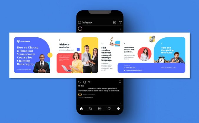 在线教育主题移动端APP广告创意设计