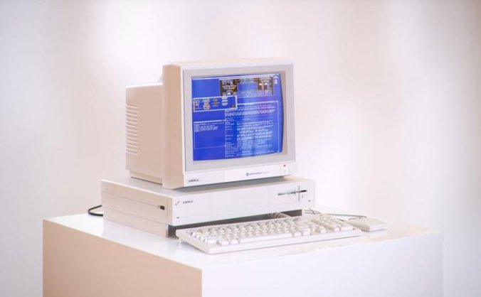 一套复古电脑键盘C4D素材模型