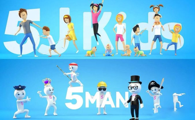 萌呆了,这些C4D卡通四肢模型又萌又可爱!