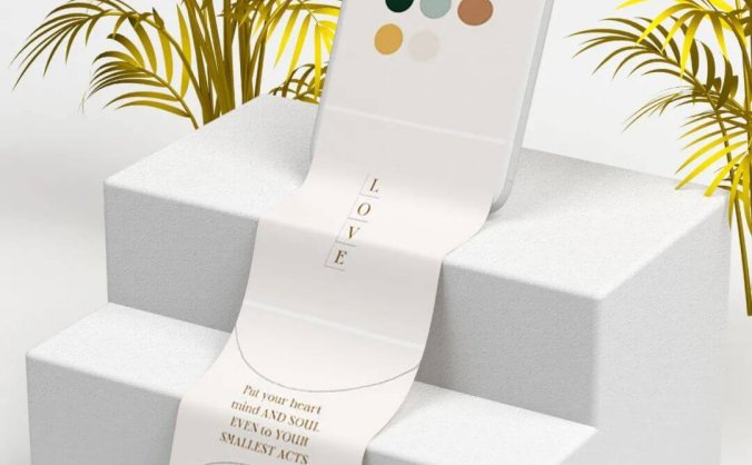 普通的设计作品如何通过样机包装出1000块的逼格?