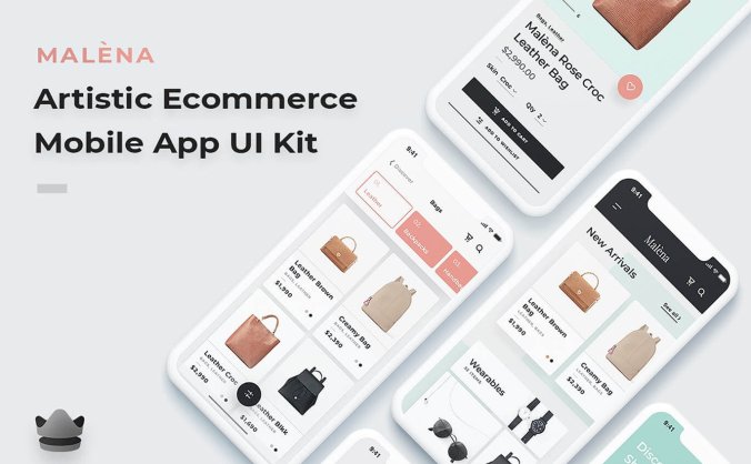 22个精美高品质电商APP UI KITS素材包