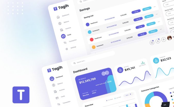 16个紫色简洁网页后台管理UI设计模板