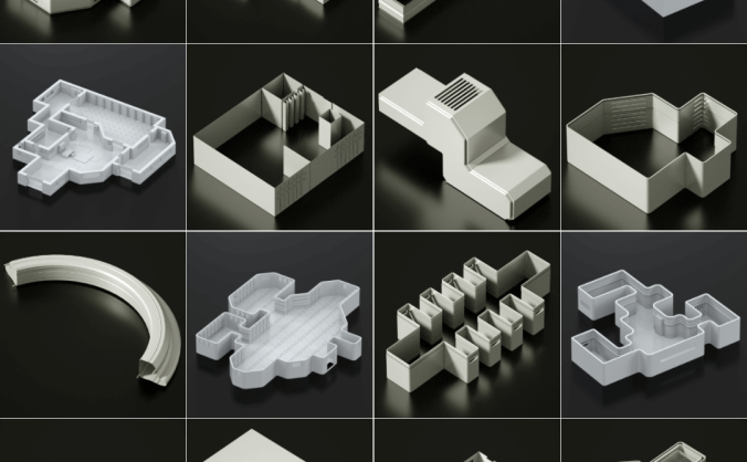 这281款C4D模型素材,用来设计科幻大片简直太酷了!