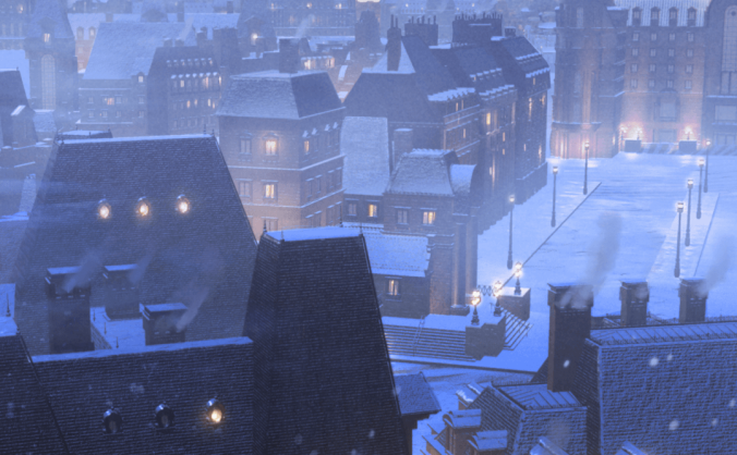 精品素材：Kitbash3D-ArtNouveau新古典主义伦敦罗马巴黎等城市建筑C4D模型完整版（含Octane贴图）