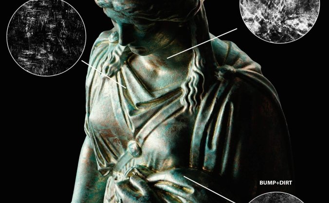 110张划痕污迹指纹水滴灰尘等纹理贴图素材