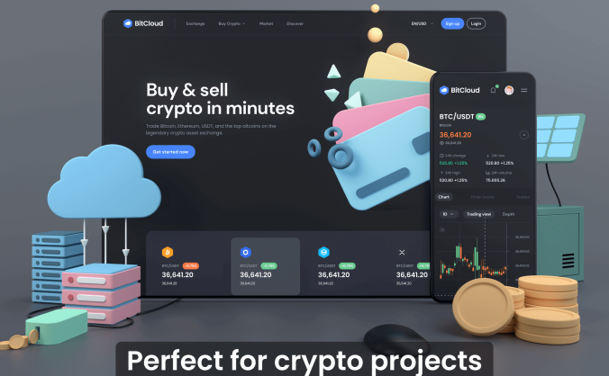 一套色彩非常漂亮的加密3D图标C4D图标素材包