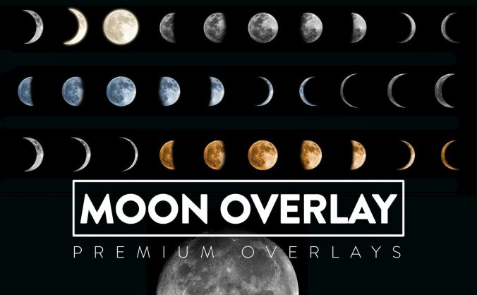 30个高清像素月亮图片素材