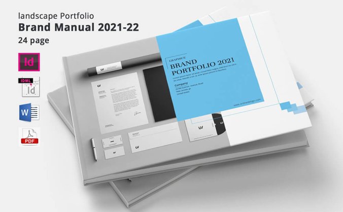 24页产品目录宣传册手册版式模板