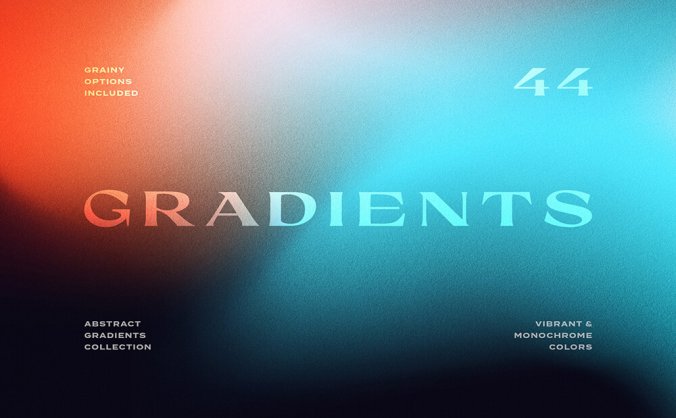 一组非常漂亮的岩浆复古渐变纹理PSD素材